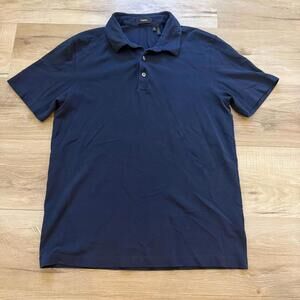 Theory Navy Polo‎ Shirt Men's Size M